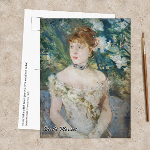 Carte Postale Berthe Morisot - Jeune fille en robe de bal