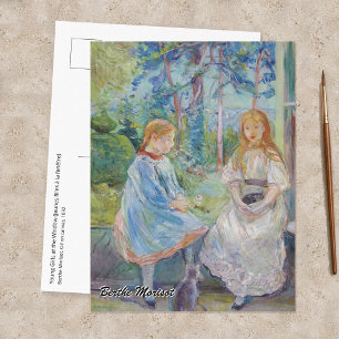 Carte Postale Berthe Morisot - Jeunes Filles à la fenêtre