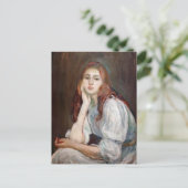 Carte Postale Berthe Morisot - Julie Daydreaming (Debout devant)