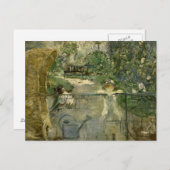 Carte Postale Berthe Morisot - La chaise de panier (Devant / Derrière)