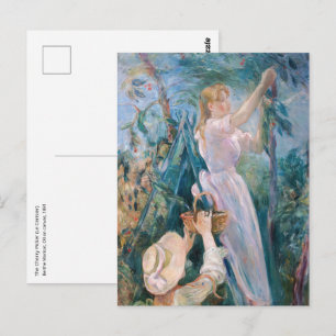 Carte Postale Berthe Morisot - La Cueilleuse de Cerises