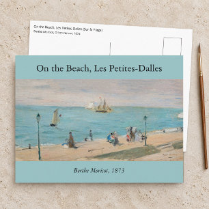 Carte Postale Berthe Morisot - Sur la plage, Les Petites-Dalles
