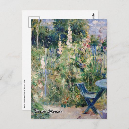 Carte Postale Berthe Morisot - Tremieres Rose (Devant / Derrière)
