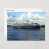 Carte Postale Berthed à Bonaire (Devant / Derrière)