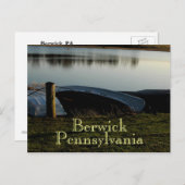 Carte Postale Berwick, Pennsylvanie (Devant / Derrière)
