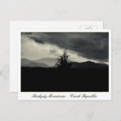 Carte Postale Beskydy mountain, Lysa Hora, Morava République tch (Devant / Derrière)