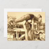 Carte Postale Besoin d'un ascenseur ? (Devant / Derrière)