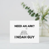 Carte Postale Besoin D'Une Arche, Je Noah Guy (Debout devant)