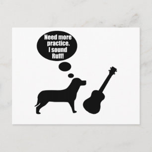 Carte Postale Besoin d'une plus grande pratique