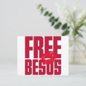 Carte Postale Besos gratuits (Debout devant)