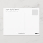 Carte Postale Bessborough Hotel, Saskatoon (Saskatchewan) (Dos)