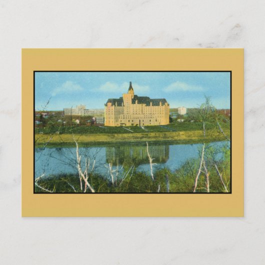 Carte Postale Bessborough Hotel, Saskatoon (Saskatchewan) (Devant)