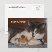 Carte postale Best Buddies (Devant / Derrière)