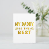 Carte Postale Best Daddy (Debout devant)