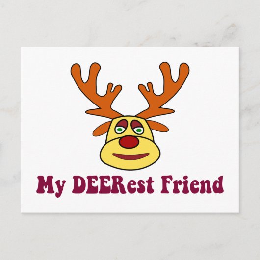 Carte Postale best friend, (Devant)