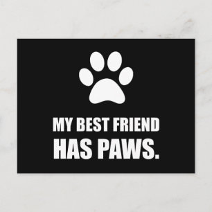 Carte Postale Best Friend A Pws Pet Animaux