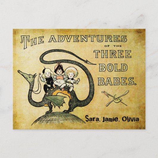 Carte Postale Best Friends BFF Dragon 3 Bold Babes (Devant)