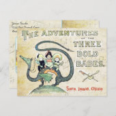 Carte Postale Best Friends BFF Dragon 3 Bold Babes (Devant / Derrière)