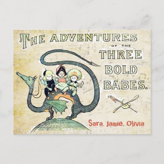 Carte Postale Best Friends BFF Dragon 3 Bold Babes (Devant)