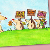 Carte postale Best Mom Ever de Nicole Janes