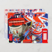 Carte postale Best of British Souvenirs (Devant / Derrière)