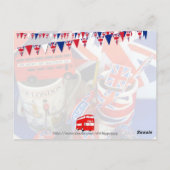 Carte postale Best of British Souvenirs (Dos)
