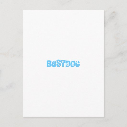 Carte Postale Bestdog (Devant)
