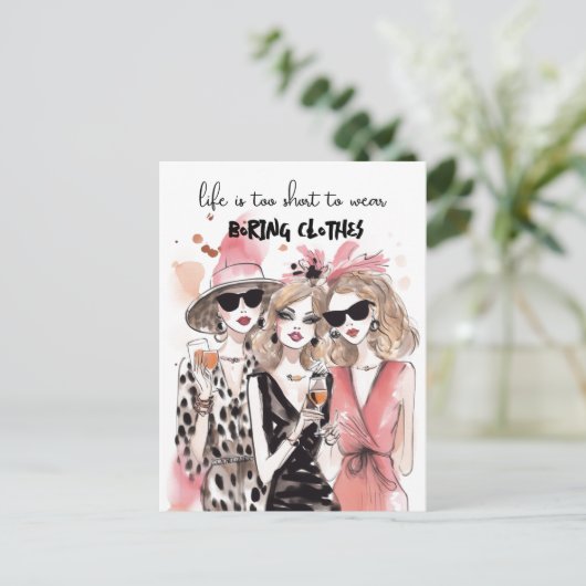 Carte postale Besties (Debout devant)