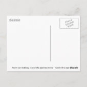 Carte Postale Bestiole sur la marguerite (Dos)