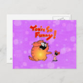 Carte Postale bête (Devant / Derrière)