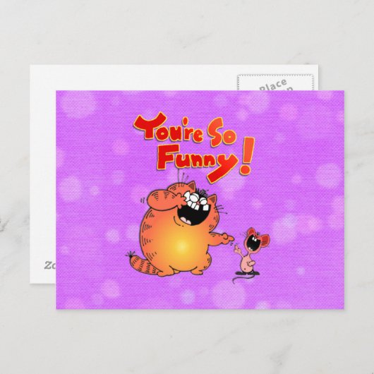 Carte Postale bête (Devant / Derrière)