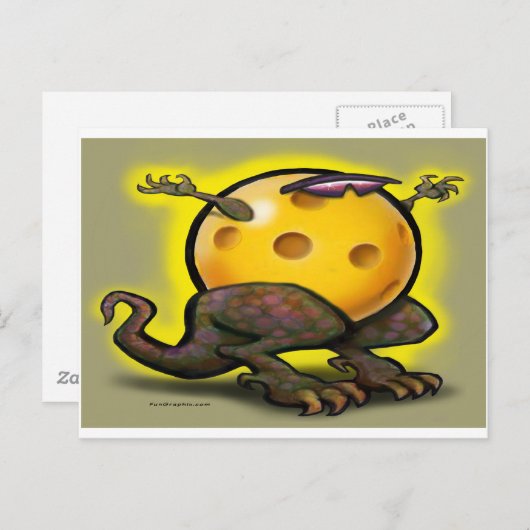 Carte Postale Bête de poule (Devant / Derrière)