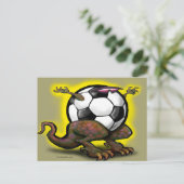 Carte Postale Bête de soccer (Debout devant)