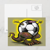 Carte Postale Bête de soccer (Devant / Derrière)