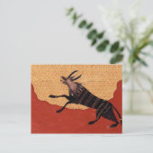 Carte Postale Bête médiévale (Debout devant)