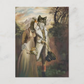 Carte Postale Bêtes nobles - Loup dans les vêtements de mouton (Devant)