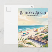 Carte Postale Bethany Beach Delaware (Devant / Derrière)
