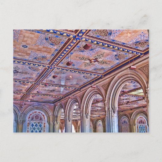 Carte Postale Bethesda Arcade, Central Park (Devant)