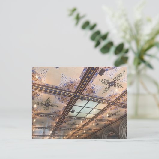 Carte Postale Bethesda Terrace Arcade NYC Postcard (Debout devant)