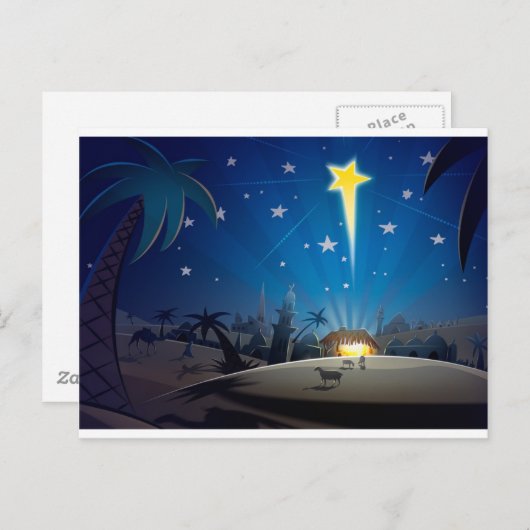 Carte Postale Bethléem (Devant / Derrière)