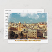 Carte Postale Bethléem avec Skyline (Devant / Derrière)