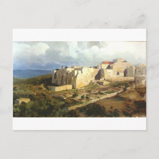 Carte Postale Bethléem par Vasily Polenov (Devant)