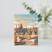 Carte Postale Bethlehem États-Unis (Debout devant)