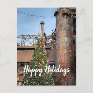 Carte Postale Bethlehem Steel PA Noël Joyeuses vacances