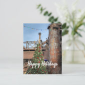 Carte Postale Bethlehem Steel PA Noël Joyeuses vacances (Debout devant)