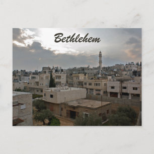Carte postale Bethlehem West Bank Palestine
