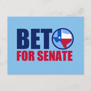 Carte Postale Beto pour le Sénat du Texas 2018