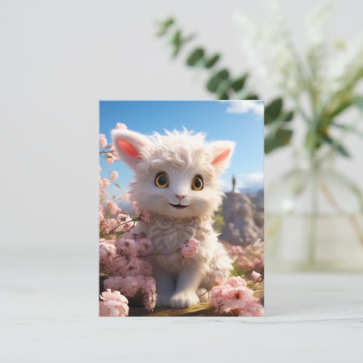 Carte Postale Betsy - Le bébé bouc (Debout devant)