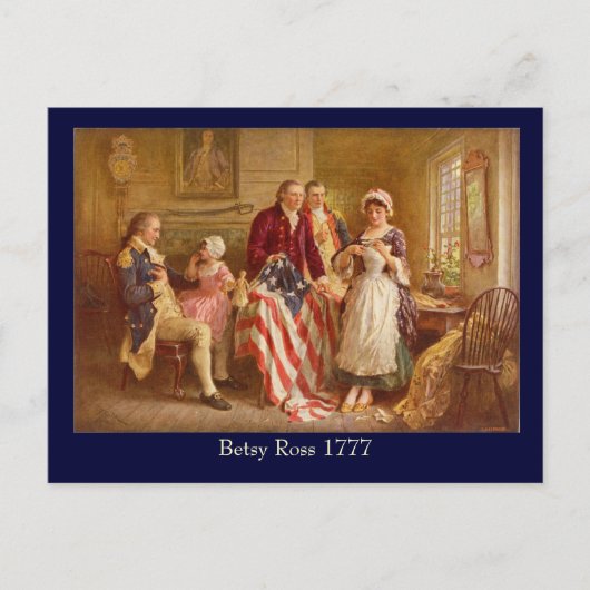 Carte postale Betsy Ross (Devant)