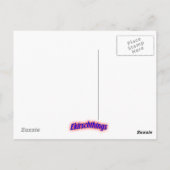 Carte postale Betsy Ross House (Dos)